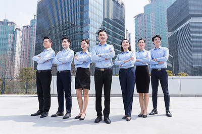 商務(wù)合影圖片